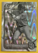 2022 Bowman Draft - Chrome Lamar King Jr. #BDC-143 Black & White RayWave...
