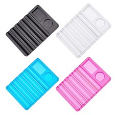 1bag 4pcs 4 colors Nail Art Brush Pen Holder Stand Manicure Nails Brush