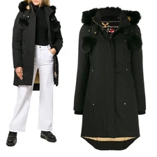 Moose Knuckles GRAND METIS Gold Plated Padded Black M39LP203G 291 45116782