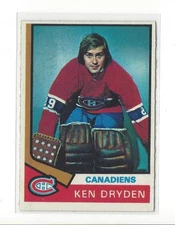 1974-75 Topps #155 Ken Dryden Canadiens - NM