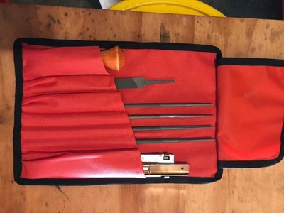 Universal Chainsaw Field 7Pc Sharpening Kit - Includes 5/32'',3/16''