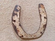 Vintage Old Lucky part painted worn Horse Shoe 5" Loads of Charm.