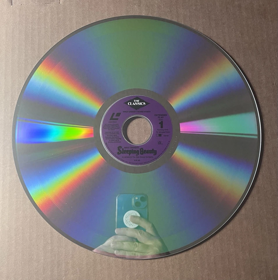 WALT DISNEY'S SLEEPING BEAUTY  USED VERY GOOD Laserdisc - Image 3 of 4