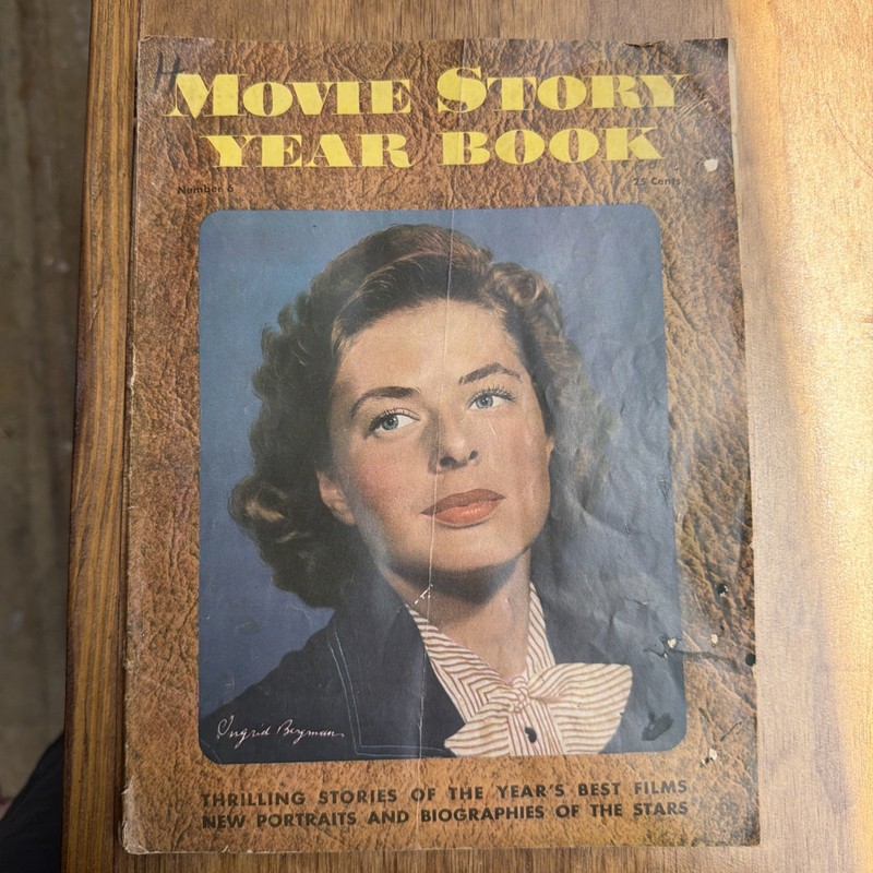 Movie Story Year Book # 6 ca. 1948 Ingrid Bergman cover The years best films...