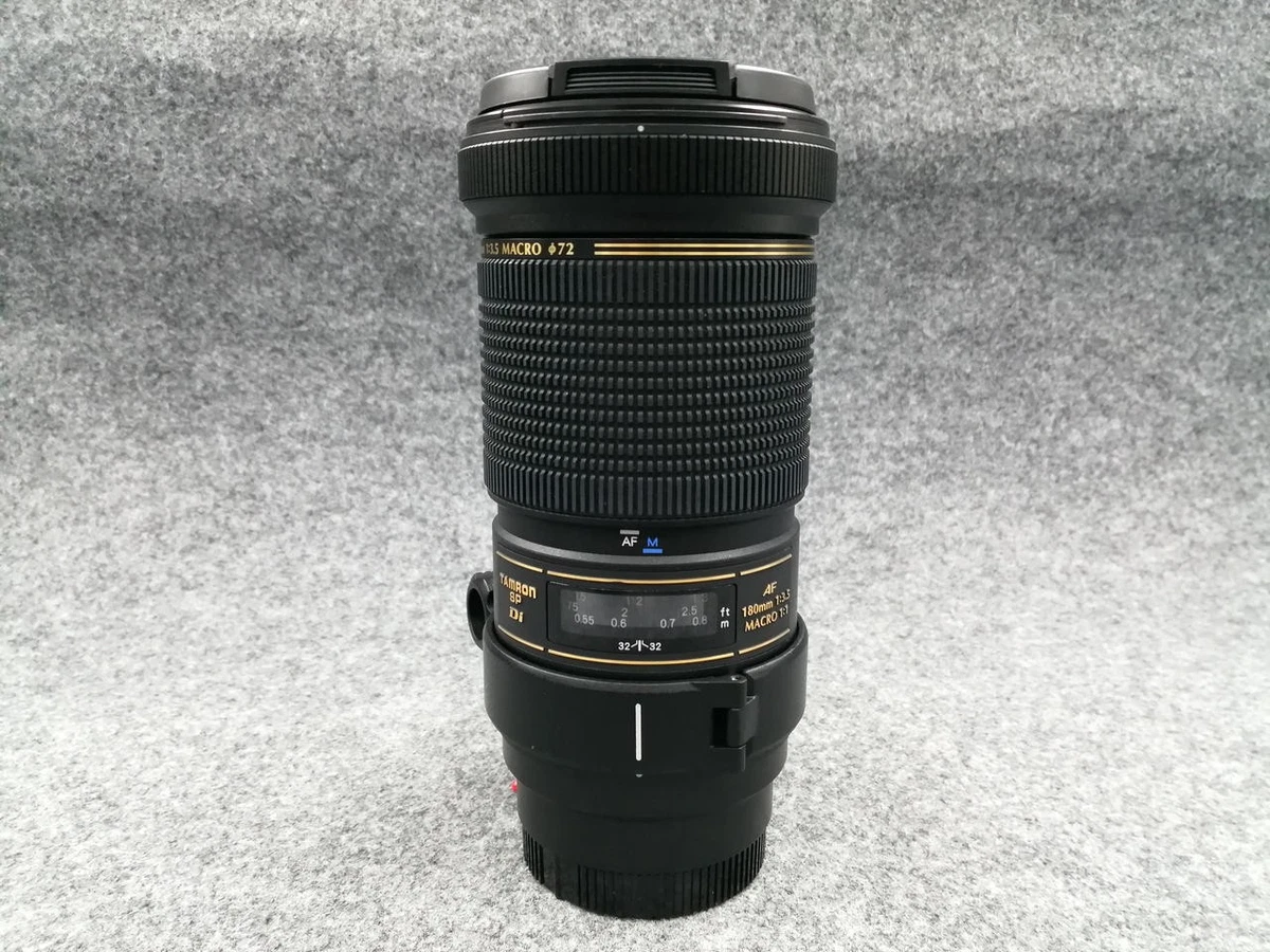 TAMRON SP AF Di 180mm F3.5 NIKON用 #2 TAMRON SP AF 180mm F/3.5 Di LD [IF] MACRO 1:1 (Model B01) (ﾆｺﾝ用