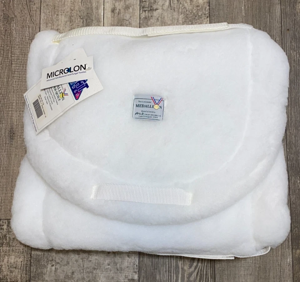 NUEVO CON ETIQUETAS TOKLAT MEDALLÓN SUPER QUILT CROSS COUNTRY 23-518-18 ALMOHADILLA INGLESA 25""X43"" Foto 2 de 4