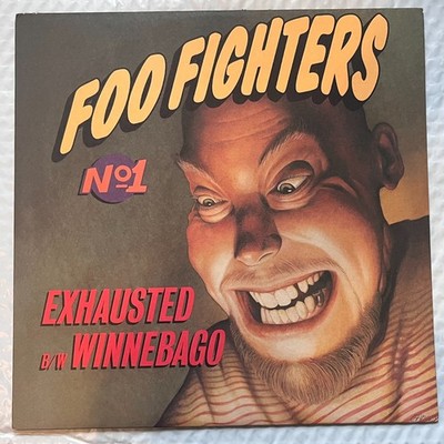 Foo Fighter, Exhausted b/w Winnebago; Rare Promo 12''