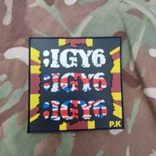 British Army UK Morale Patch Velcro Klettverschluss Non Official Patch Design