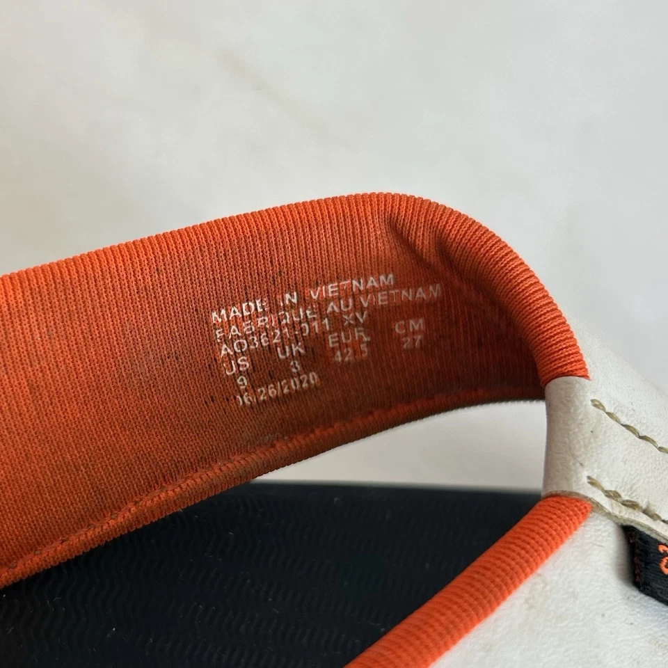 Туфли мужские Nike 9 белые черные оранжевые шлепанцы сандалии Kepa Kai стринги легкие мягкие - Изображение 4 из 4