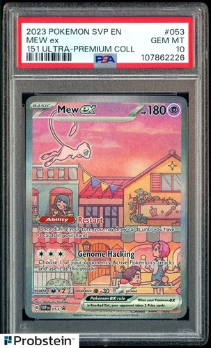 2023 Pokemon SVP EN 151 Ultra Premium Collection #053 Mew ex PSA 10 GEM MINT