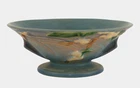Roseville Snowberry Blue 1947 MCM Pottery Ceramic Bowl 1BL2-6**Read**