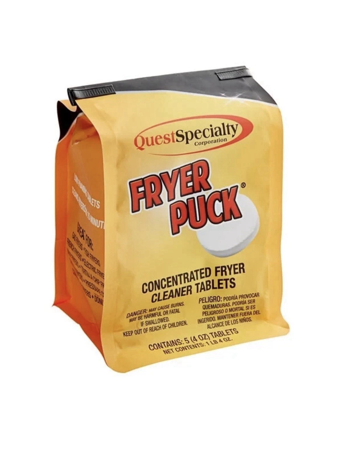 ❤️Fryer Puck 5 x 4oz Deep Fryer Cleaning Tablets Boil Out Heavy Duty Cleaner❤️