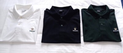 *** Rolex Vintage SwagWhite New Event Shirt Embroidered 2XL Swag ***