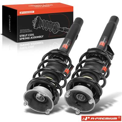 A-Premium Front Strut w/ Coil Springs Assembly for BMW 328i 335i 335is 135i 3.0L