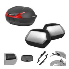 Set SHAD Coffre SH47R Et Valises SH35 3P pour Honda 700 Nc Dc Integra 2012-2013