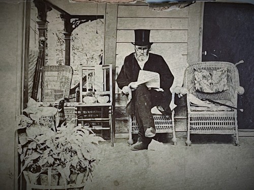 Antique US President General Ulysses S Grant Cabinet Card Exhibit Photograph 80s - Picture 8 of 22