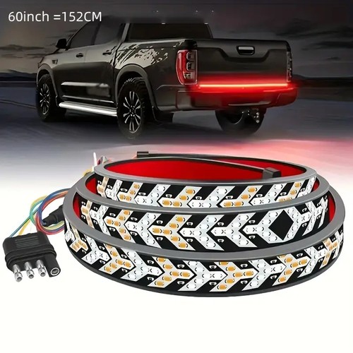 1500MM 60 in RGB Car LED Lights Strip Exterior Outside Optic Atmosphere Lamp Kit - Bild 1 von 6
