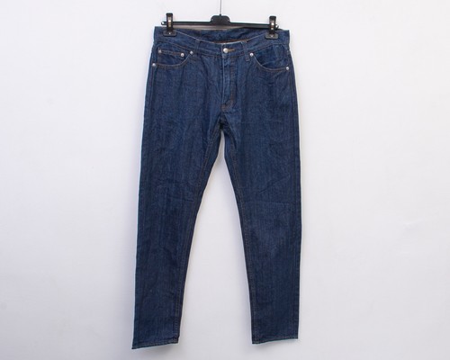 CHEAP MONDAY High Slim Unwash Blue Indigo Men's W33 L32 Jeans Denim Pants  Raw | eBay