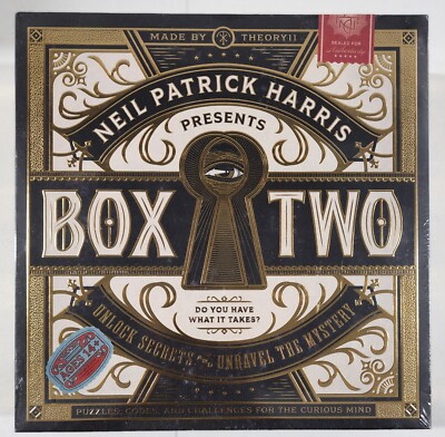 BOX TWO by Neil Patrick Harris Brand New
