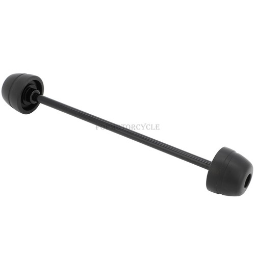 Black Front Axle Fork Crash Sliders For Triumph STREET TWIN THRUXTON 1200 T120 - Imagen 7 de 11