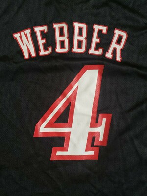 Chris Webber Philadelphia 76ers Sixers Jersey Reebok Small NBA