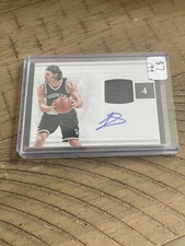 2016-17 National Treasures Luis Scola Patch Auto Autograph /99 Nets