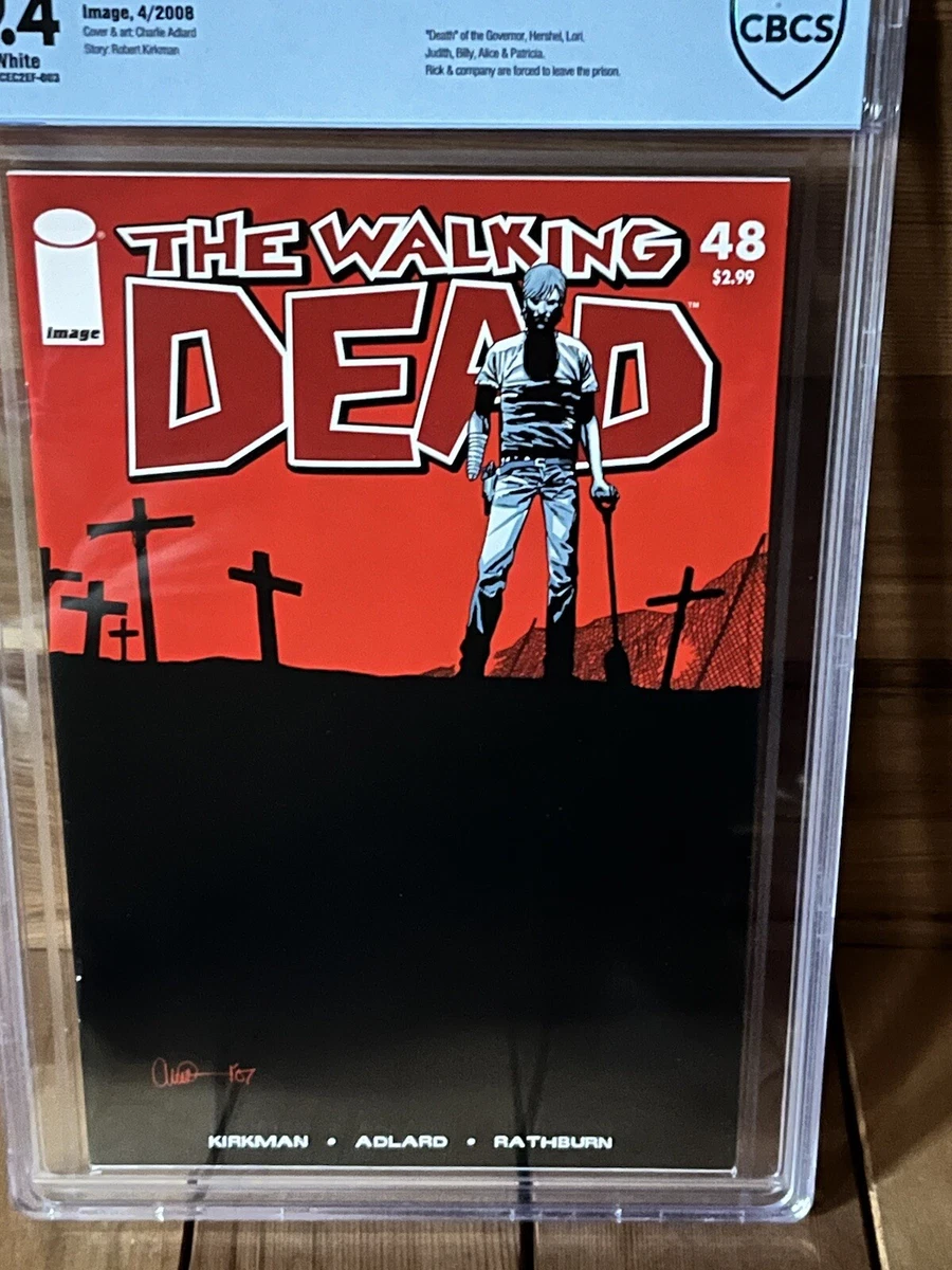 The Walking Dead 48 Image Comics 2008 1st Print Death of Lori,Governor CBCS  9.4 | eBay