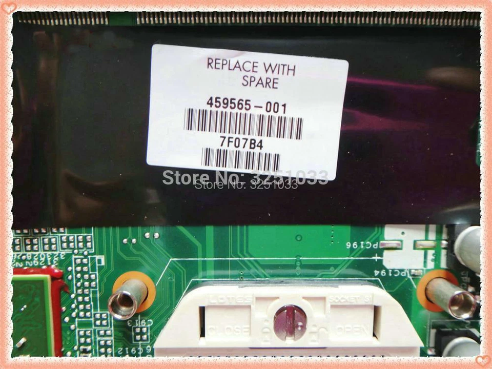 459565-001 for HP dv6000 dv6500 dv6700 Notebook laptop motherboard MCP67M-A2 - Image 4 of 4