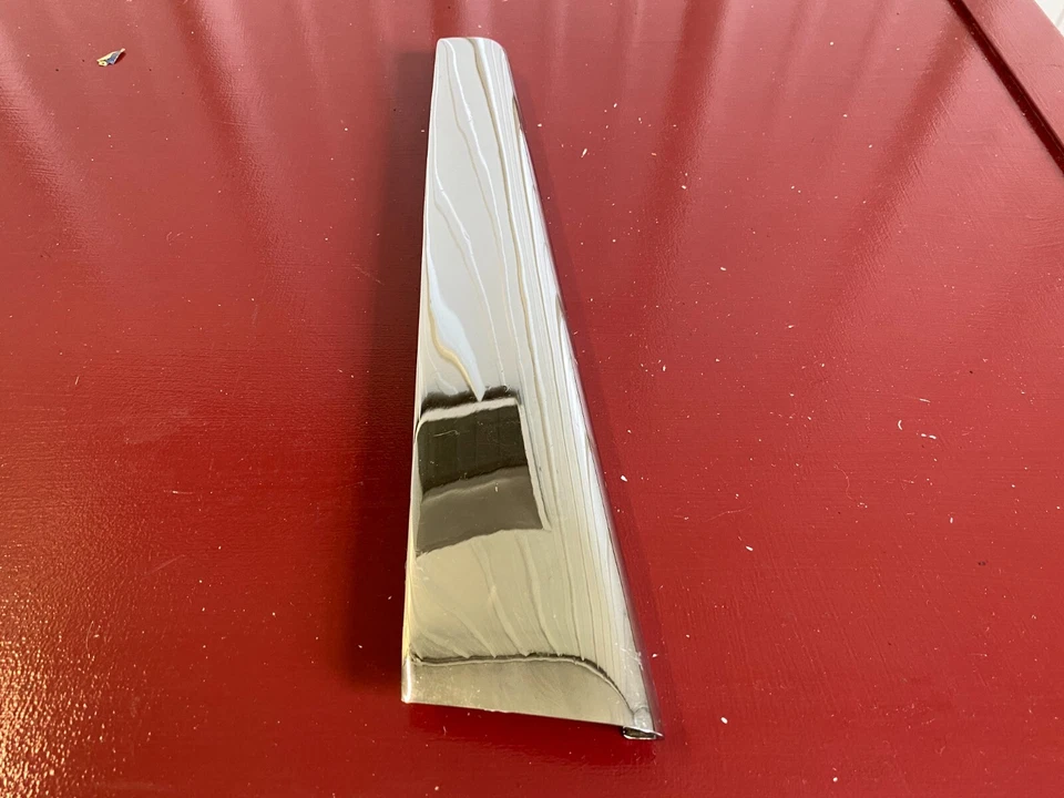 1948 1949 1950 PACKARD EIGHT SUPER DELUXE LH PARKING LIGHT BROW GRILLE EXTENSION - Image 4 of 4