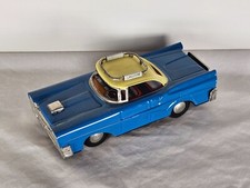 Vintage Made In Japan Tin Friction Limousine Car Airport Luggage Rack WORKS