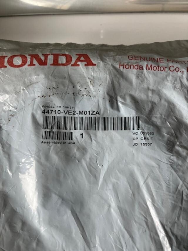 42710VE2M01ZA Honda Self Propelled Rear Wheel W/ Gear HRM215 HRB215K3 HXA SDA eBay