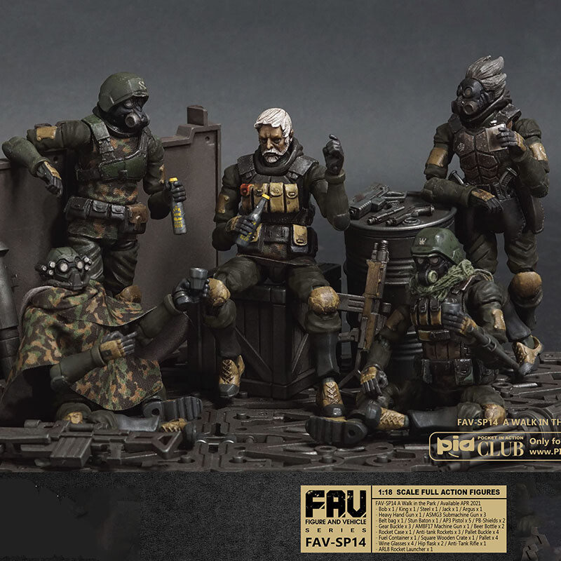 アシッドレイン　FAV-SP14 A Walk in the Park The War Of Acid Rain FAV-SP14 A Walk IN The Park Figures H3