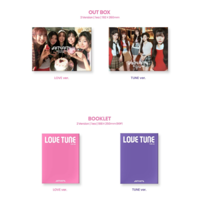 FIFTY FIFTY 2nd EP Album LOVE TUNE 2 ver. SET Official K-POP Goods