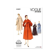 Vogue Schnittmuster V1977 - Vintage - Mantel - mit Cape - aus den 50er Jahren