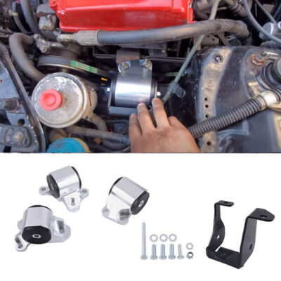 2 Bolt Engine Swap Motor Mount Kit For 96-00 Honda Civic EK B-Series D-Series US