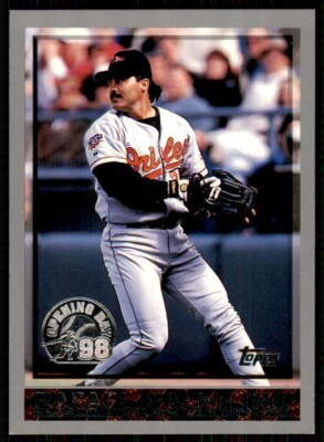 1998 Topps Opening Day Rafael Palmeiro Baltimore Orioles #30 MLB