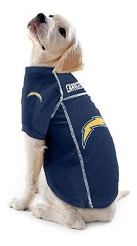 Chargers dog store sweater