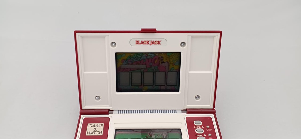 Nintendo Game & Watch BJ-60 Blackjack Multi Screen Gaming System