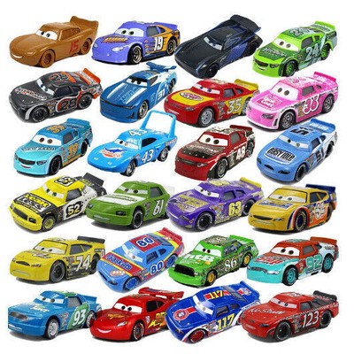 Disney Pixar Cars Diecast Model McQueen Cruz Ramirez Mater Diecast Toy Boy Gifts