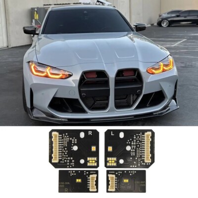 Laser Headlight Amber DRL LED Boards For BMW G22 G26 M440I 430i