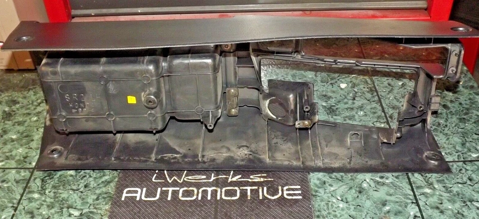 OEM 93-96 Honda Civic Del Sol EG2 SR2 center console shell base assembly black - Image 4 of 4