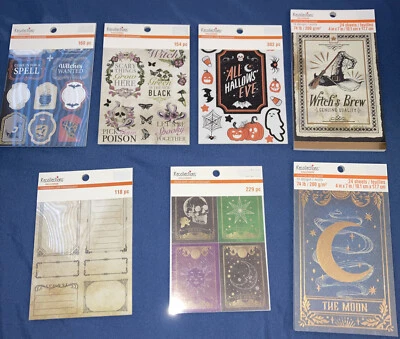 YOU CHOOSE Recollections Halloween Stickers/Die Cuts/Paper Pads/Stamp/Dies/More
