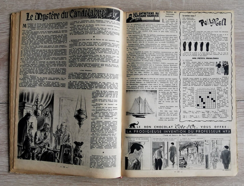 JOURNAL TINTIN **ALBUM/RELIURE TINTIN N°6 N°23 A N°39 ** 1948 (BELGE) - Picture 4 of 13