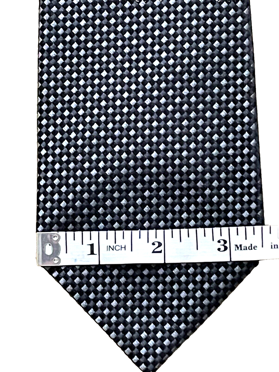 $280 NWT TOM FORD Gray w/ Black basketweave check 3.5
