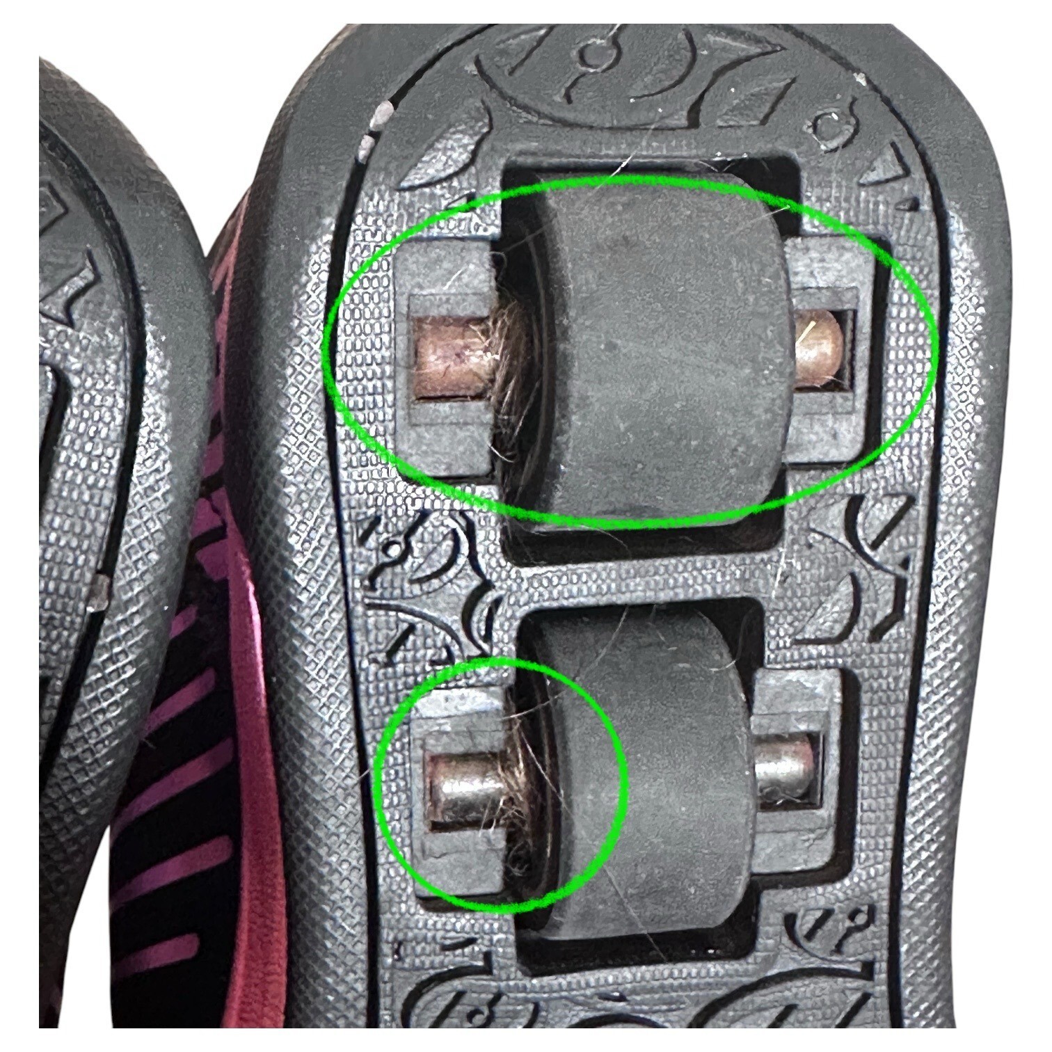 SAOLA Scarpe sneakers Heelys bambino ragazzo dual up ruote skate taglia 3 giovani nero rosa