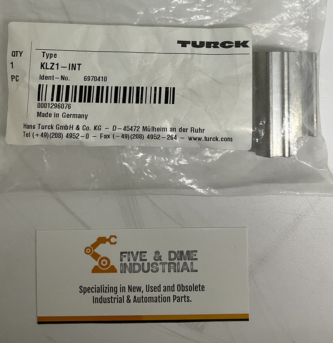 Turck KLZ1-INT Aluminum Mounting Clamp