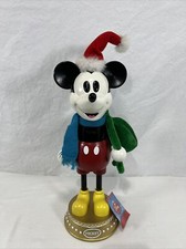 Disney  Mickey Mouse Medium 14" Nutcracker Christmas Figurine 2009 Rare