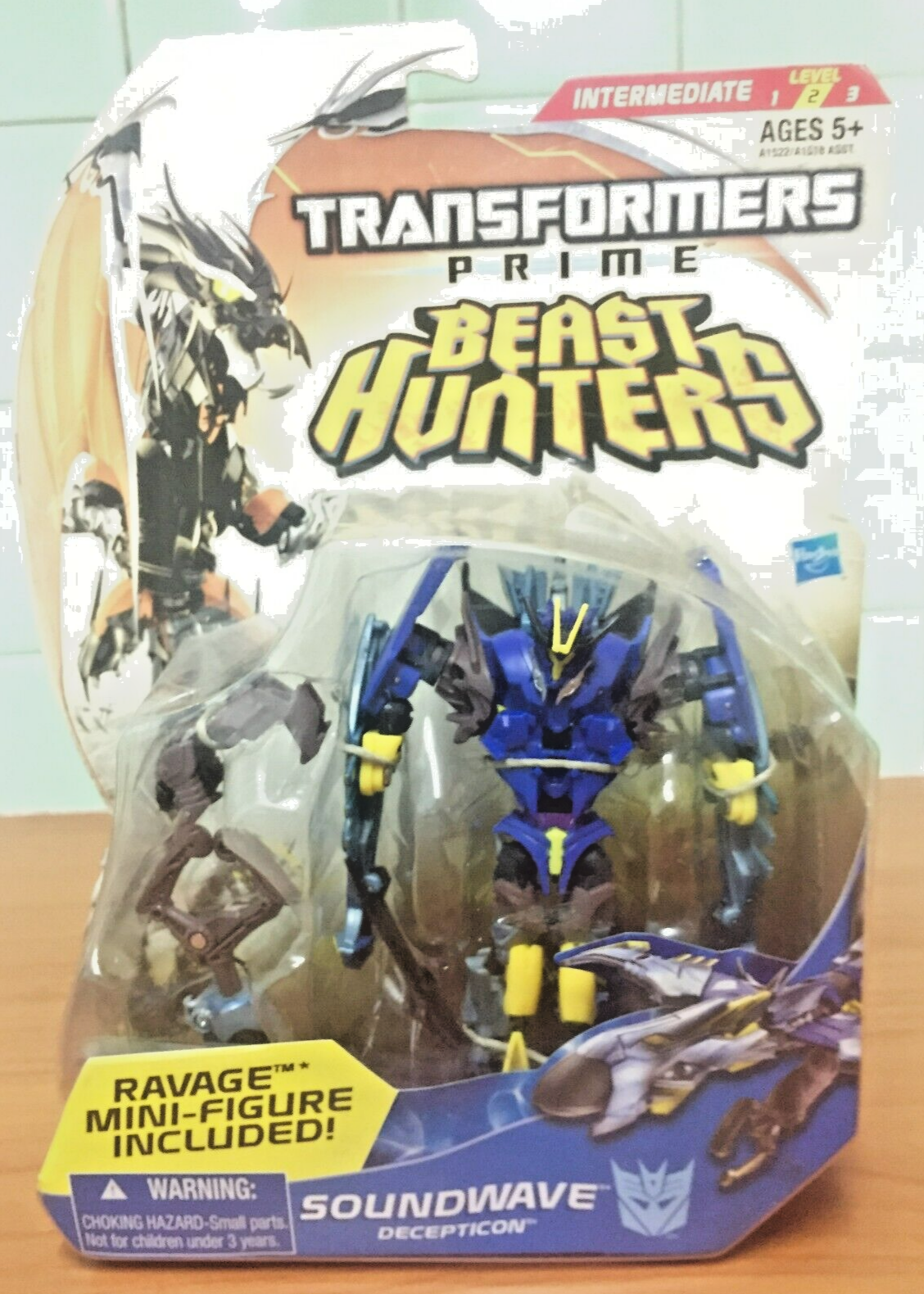 Transformers Prime Beast Hunters Deluxe Soundwave incomplete figure