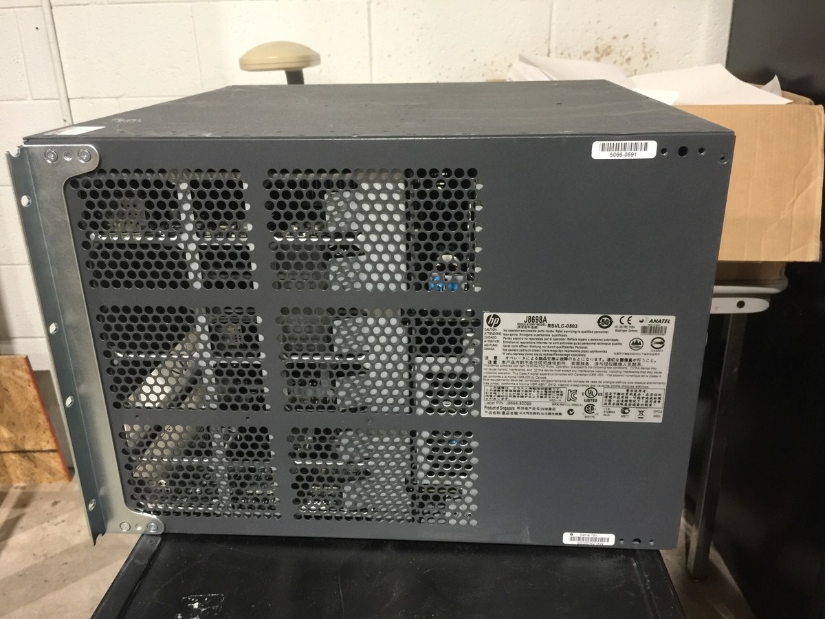 J8698A Commutateur Intelligent Edge HP ProCurve 5412ZL Avec 6x J8702A