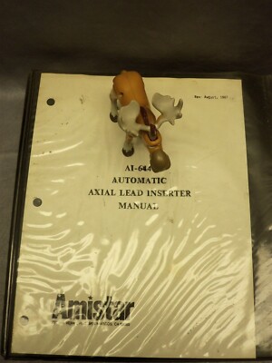 Amistar Design Guidelines For DIP Axial Component Insertion Machines Manual Copy